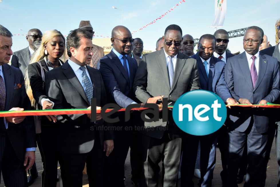 Inauguration du marché d'intérêt national de Diamniadio et de la gare des gros porteurs par le Chef de l'Etat Macky Sall