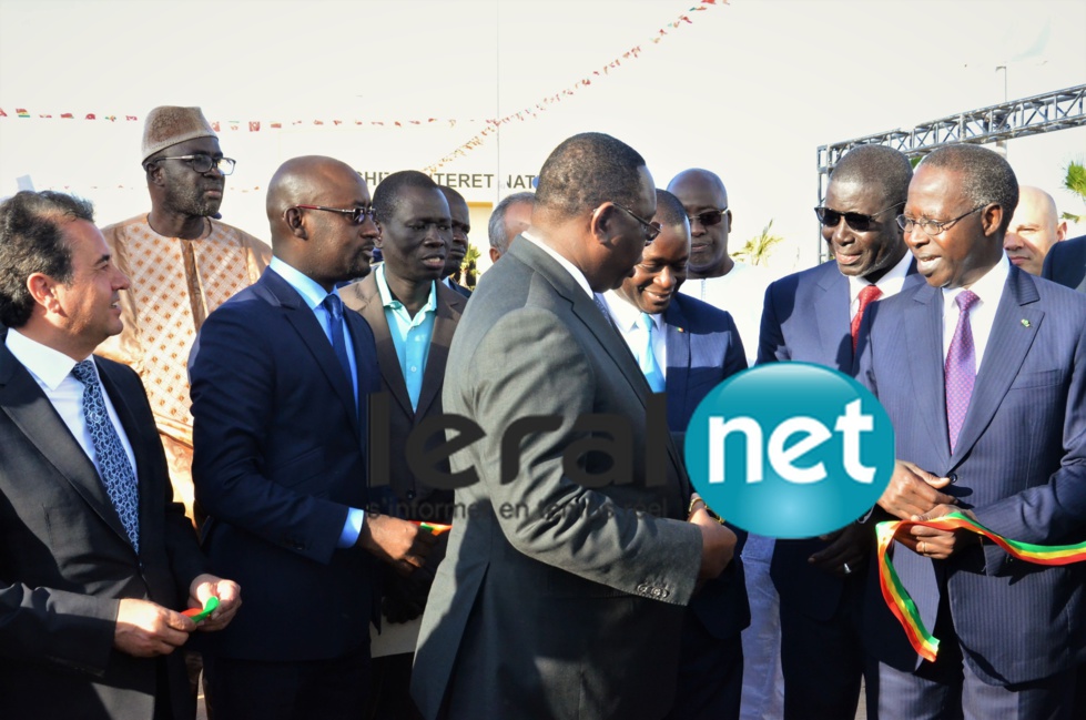 Inauguration du marché d'intérêt national de Diamniadio et de la gare des gros porteurs par le Chef de l'Etat Macky Sall