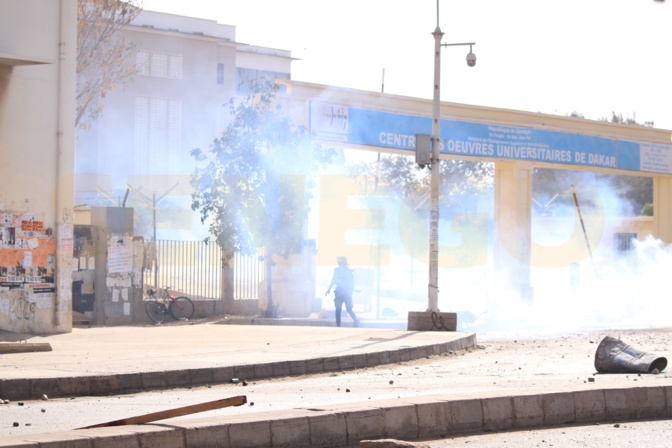 Vidéo - Ça chauffe sur l’avenue Cheikh Anta Diop