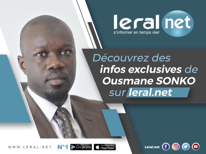 Ousmane Sonko: « Je ne répondrai qu’au Procureur »