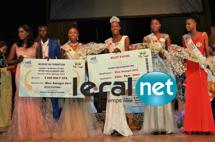 Photos : Revivez en images l'élection Miss Sénégal 2019 au Théâtre national