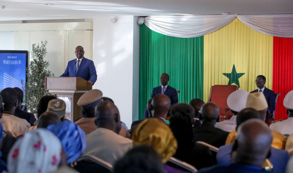 L'inauguration du Building Administratif Mamadou Dia