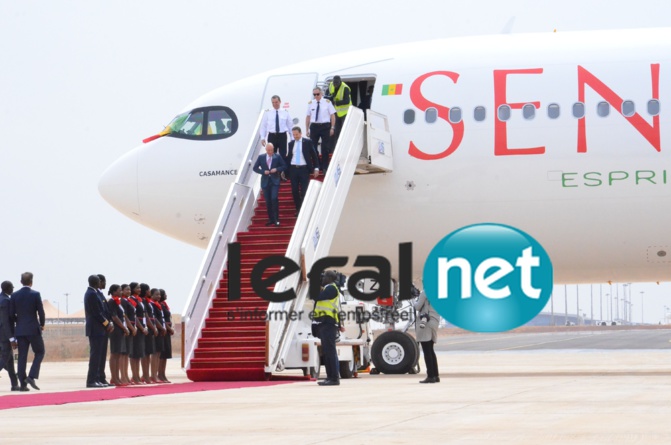 Les images de l'inauguration de l'Airbus A330-900 Neo à l'AIBD