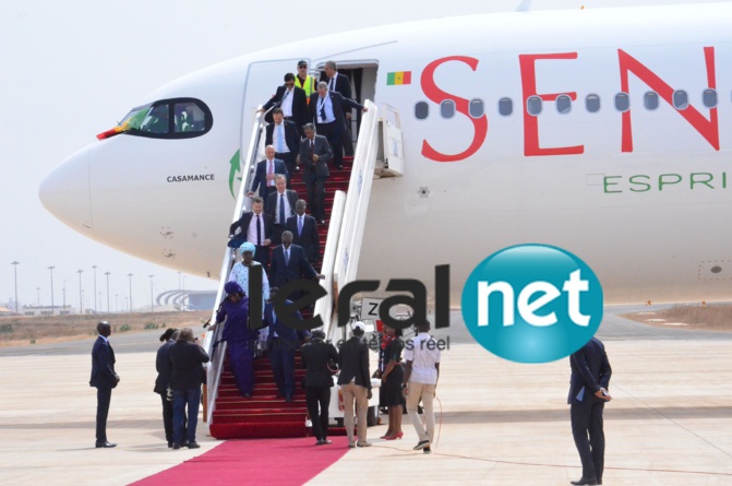 Les images de l'inauguration de l'Airbus A330-900 Neo à l'AIBD