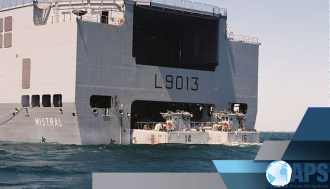 Des marins français et sénégalais en patrouille au large du Sénégal ce samedi