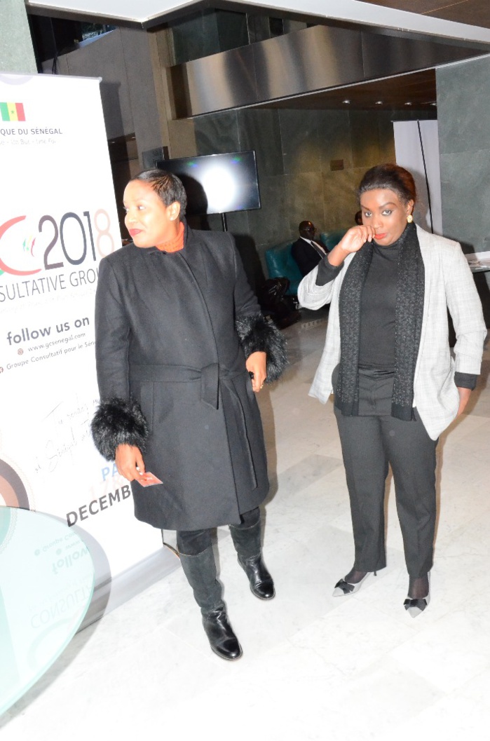 Maguy Channel en compagnie de Sarah Cissé.