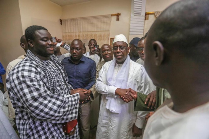 PHOTOS - Darou Mousty manifeste son satisfecit à Macky Sall