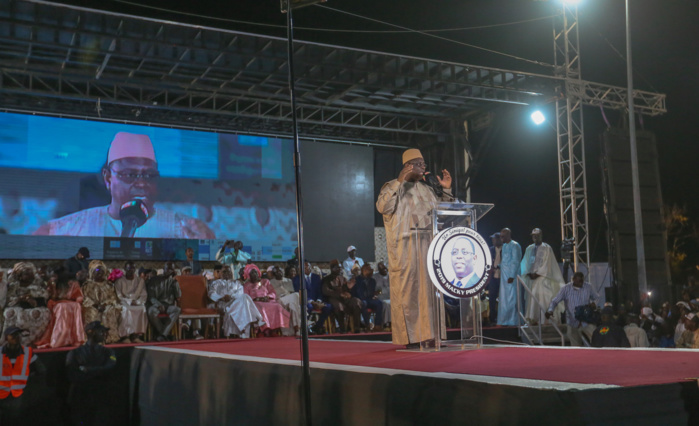 Photos : Youssou Ndour, un atout de taille pour Macky dans la campagne électorale