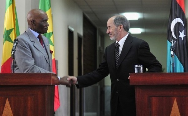 Photos : Abdoulaye Wade et ses amis rebelles de  Benghazi.