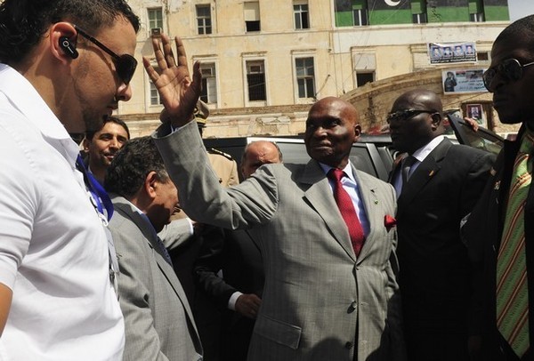 Photos : Abdoulaye Wade et ses amis rebelles de  Benghazi.