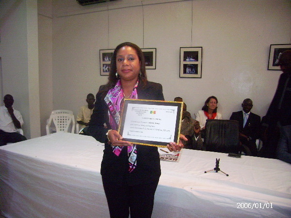 PRIMEE PAR LES JOURNALISTES, Madame Marie AMAR la Mère Theresa Sénégalaise