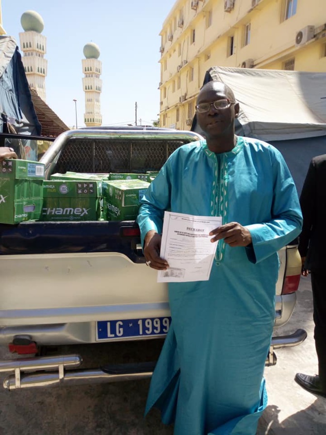 L’Etat a remis le fichier électoral au parti Rewmi d'idrissa Seck