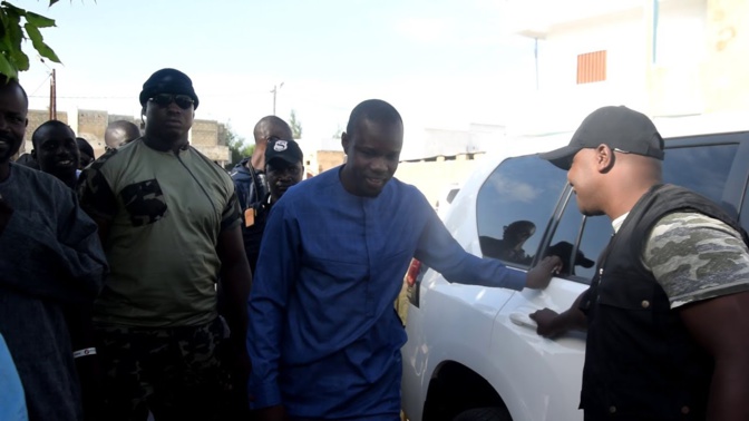 Campagne électorale: Sonko rejette la sécurité de l'État Campagne électorale: Sonko rejette la sécurité de l'État