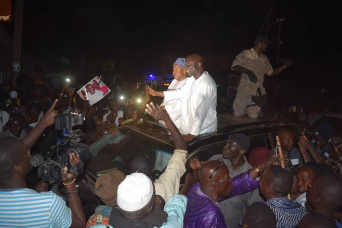 PHOTOS - Le passage de la caravane "Orange" d'Idrissa Seck à Kidira 