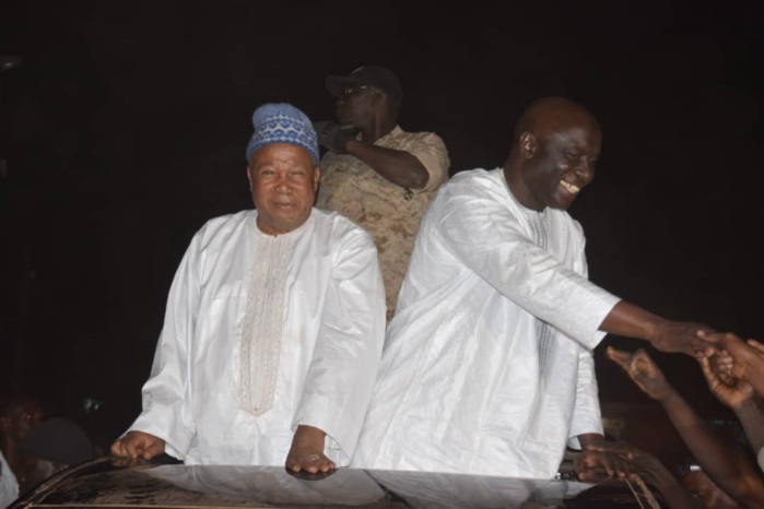 PHOTOS - Le passage de la caravane "Orange" d'Idrissa Seck à Kidira 
