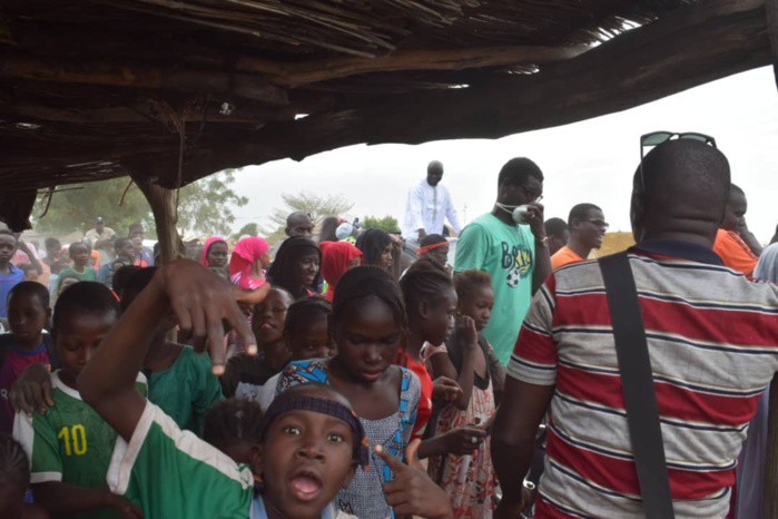 PHOTOS - Le passage de la caravane "Orange" d'Idrissa Seck à Kidira 