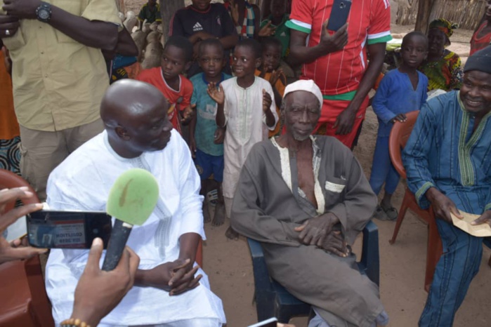 PHOTOS - Le passage de la caravane "Orange" d'Idrissa Seck à Kidira 