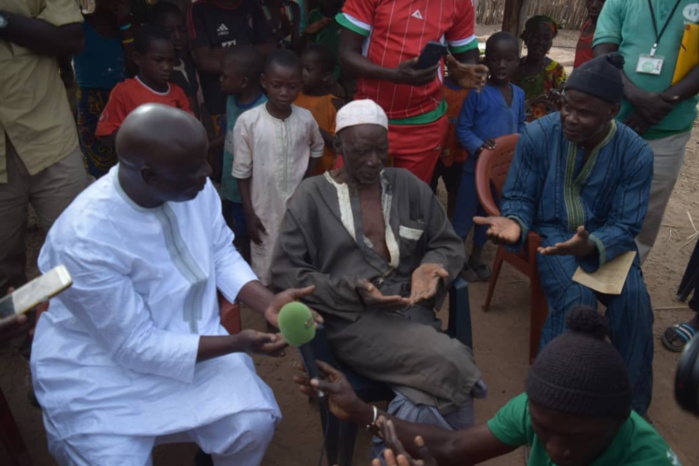 PHOTOS - Le passage de la caravane "Orange" d'Idrissa Seck à Kidira 