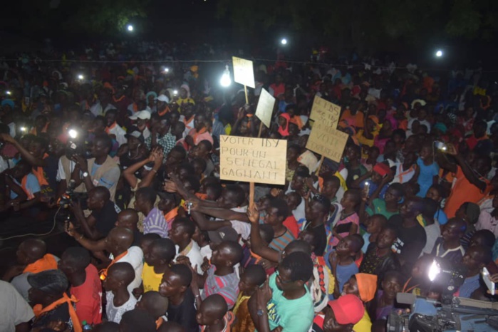 PHOTOS - Le passage de la caravane "Orange" d'Idrissa Seck à Kidira 