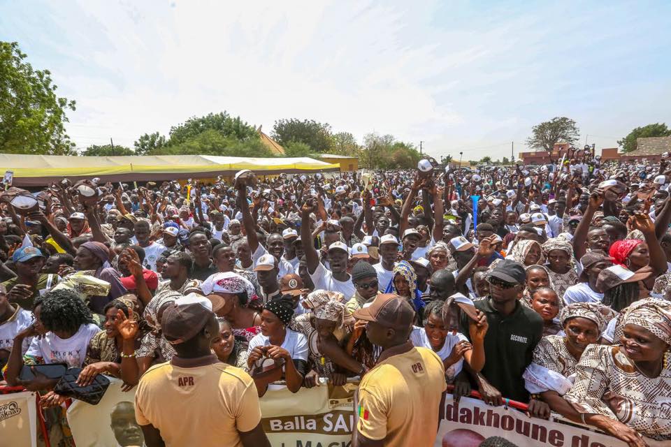 VIDEO - Voici pourquoi une marée humaine a accueilli Macky Sall au fief de son PM Mahammed DIONNE