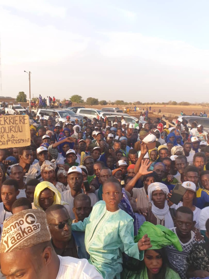 Photos : Tournée de  Abdallah Dionne, coordonnateur du pole programme BBY dans le Djolof