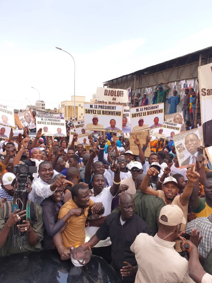 Photos : Tournée de  Abdallah Dionne, coordonnateur du pole programme BBY dans le Djolof