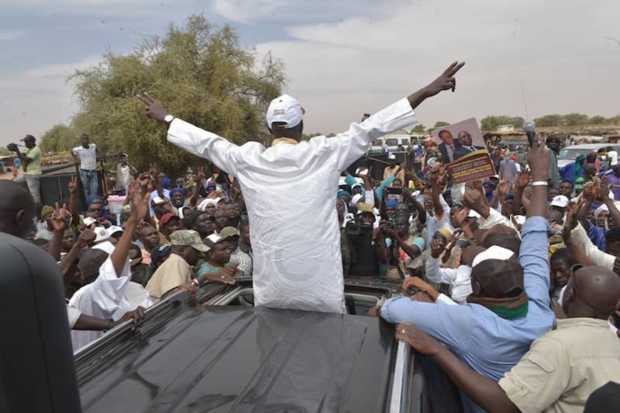 Photos : Tournée de  Abdallah Dionne, coordonnateur du pole programme BBY dans le Djolof
