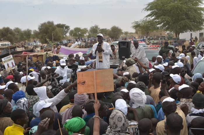 Photos : Tournée de  Abdallah Dionne, coordonnateur du pole programme BBY dans le Djolof