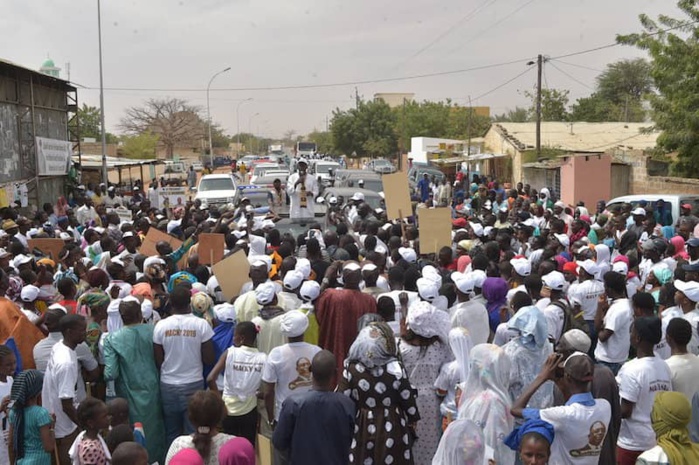 Photos : Tournée de  Abdallah Dionne, coordonnateur du pole programme BBY dans le Djolof