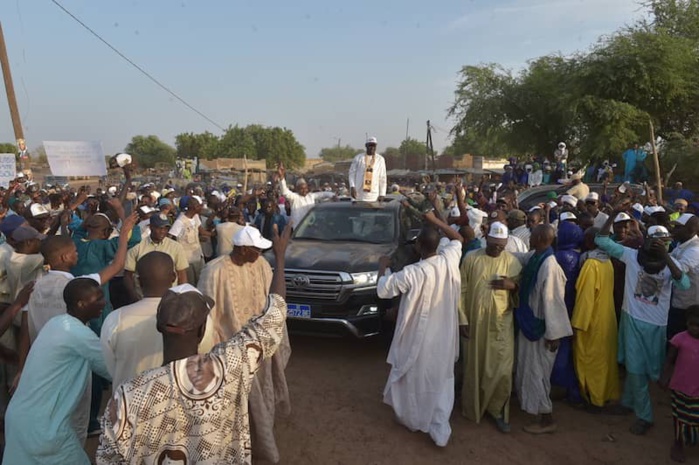 Photos : Tournée de  Abdallah Dionne, coordonnateur du pole programme BBY dans le Djolof