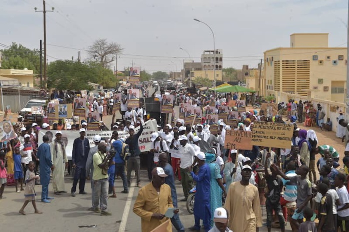 Photos : Tournée de  Abdallah Dionne, coordonnateur du pole programme BBY dans le Djolof