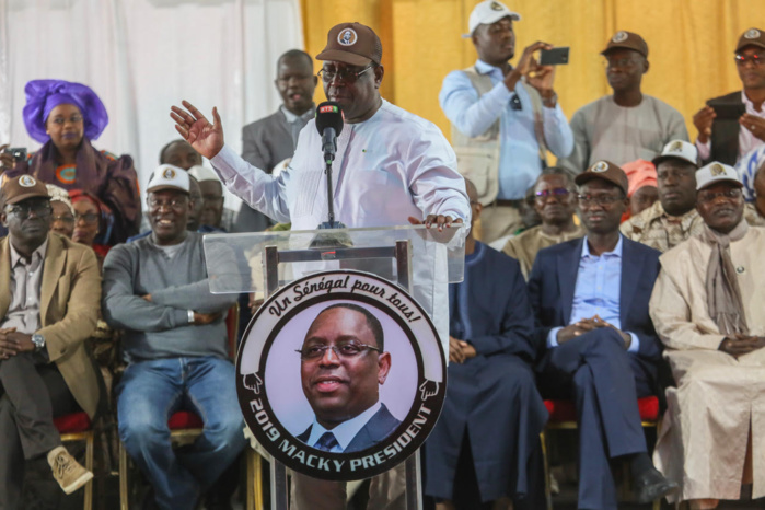 A Pikine: Macky Sall s'engage à créer "un million d'emplois", s'il est réélu