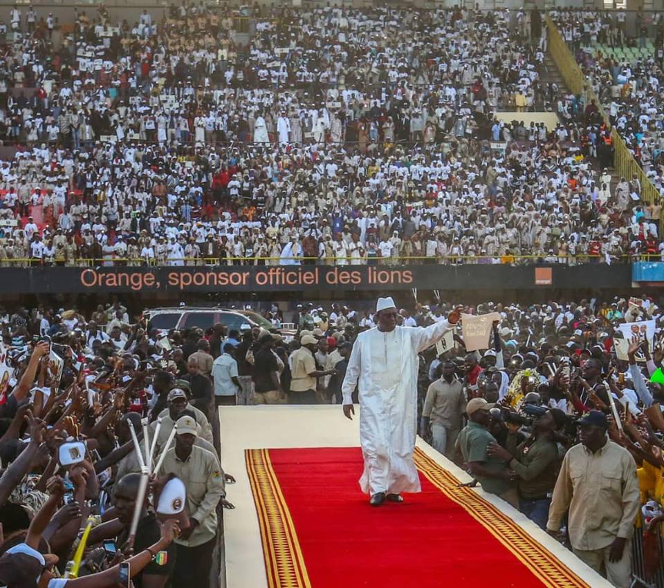 Meeting de clôture du candidat Macky Sall : Le stade Senghor bat les records d’affluence… Tout ce que vous n’avez pas vu en Images