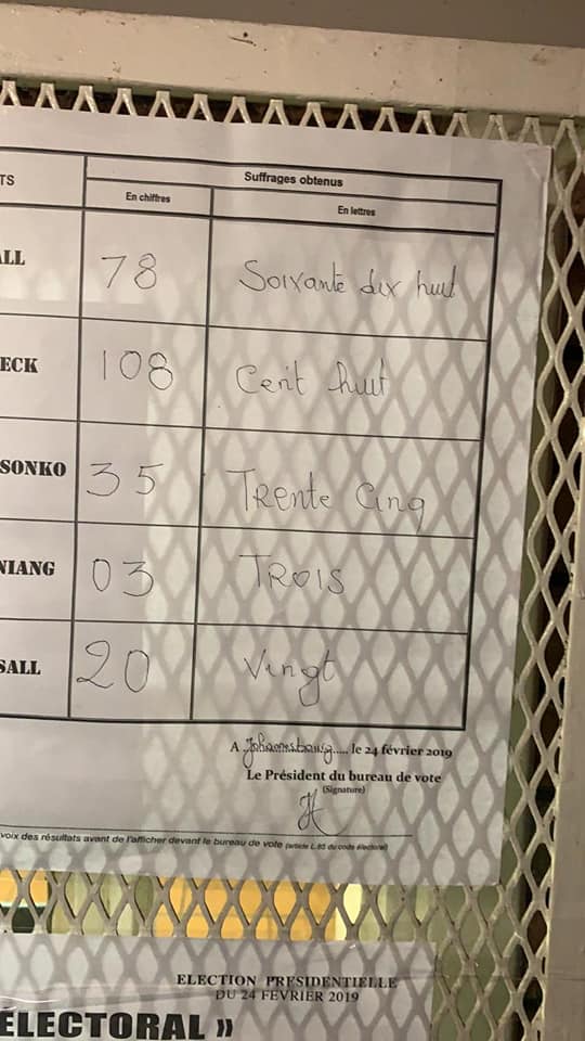 PHOTOS-Premiers résultats à Johannesbourg, Cape Town... ( Afrique du Sud)