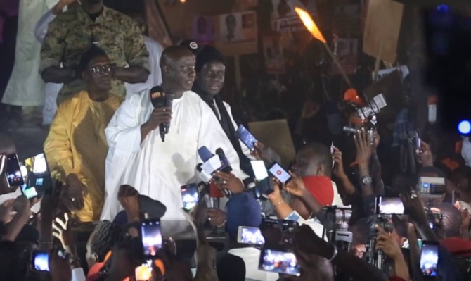 Résultats provisoires : Idrissa Seck domine Touba