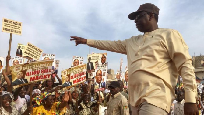 Présidentielle : Le département de Fatick plébiscite Macky Sall