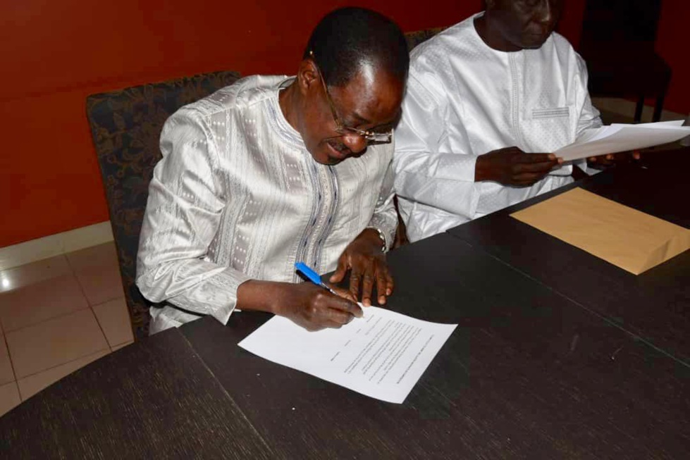 Photos : Madické Niang a signé la déclaration commune des candidats de l’opposition