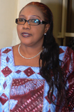 Après les évènements des 23 et 27 juin 2011, Thérèse Coumba Diop « prêche la bonne parole » à Joal