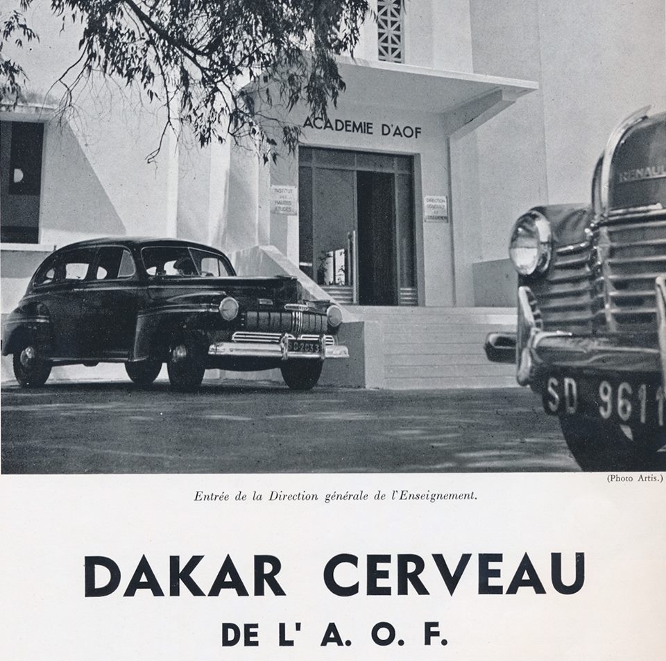 Carte postale - Dakar, cerveau de l’AOF