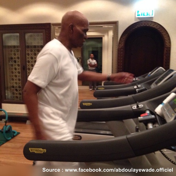 Photos: Quand Me Wade se met au sport
