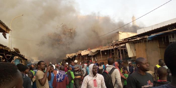 Images insoutenables de l’incendie qui a ravagé le marché Petersen