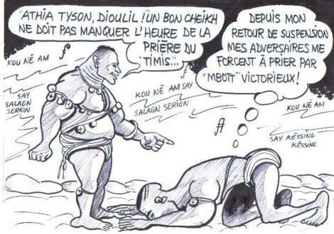 Balla Gaye 2 fait prier Tyson Balla Gaye 2 fait prier Tyson