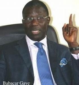Babacar Gaye prépare le grand saut Babacar Gaye prépare le grand saut