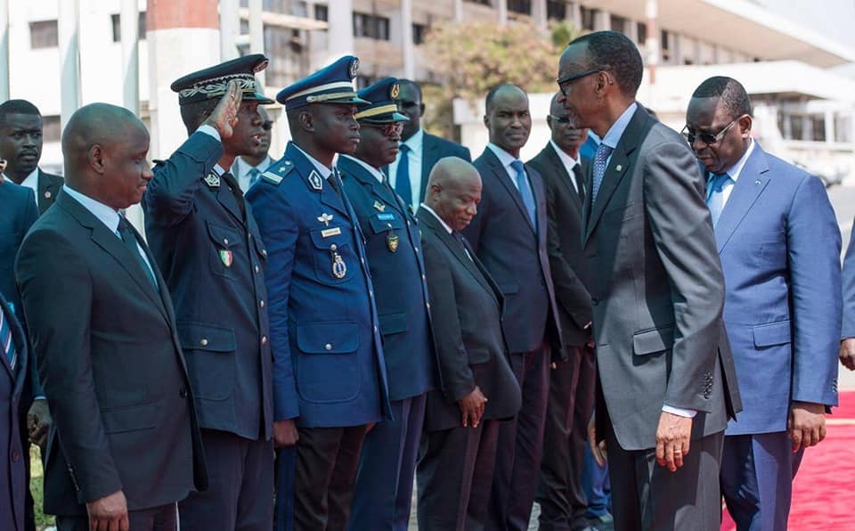 Photos : Le Président de Paul Kagame à Dakar pour la prestation de serment de Macky Sall