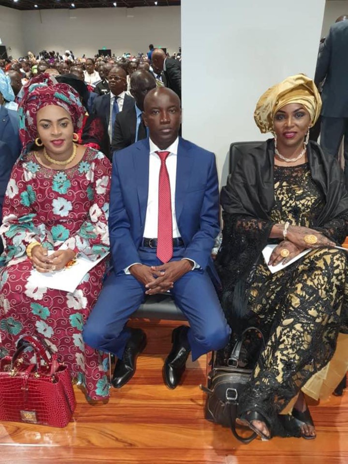 Photos : Aly Ngouille Ndiaye avec ses épouses à la prestation de serment du Pdt Macky Sall