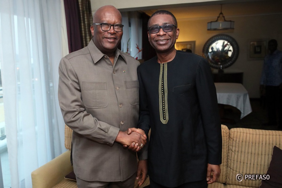 Le chef de l’Etat du Burkina Faso: « J’ai rencontré Youssou Ndour pour le remercier »