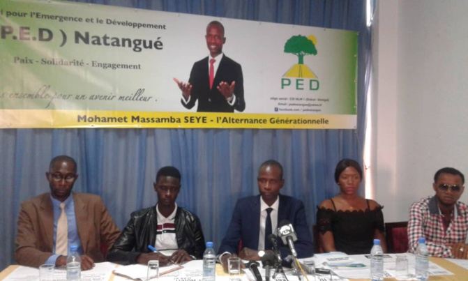 Mohamet Massamba Sèye, président P.E.D / Natangué: Mohamet Massamba Sèye, président P.E.D / Natangué: