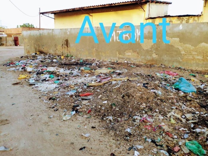 Photos : ChallengeCleanUpTour, la Jeunesse de Kaolack (JRK) relève le défi