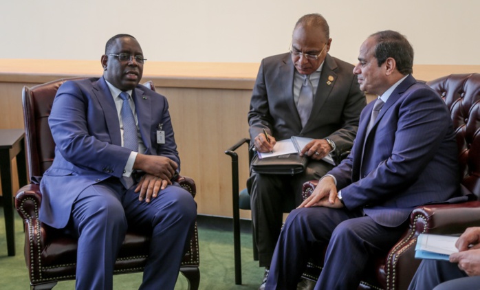 Visite officielle : Macky Sall reçoit le président Égyptien, Al Sisi