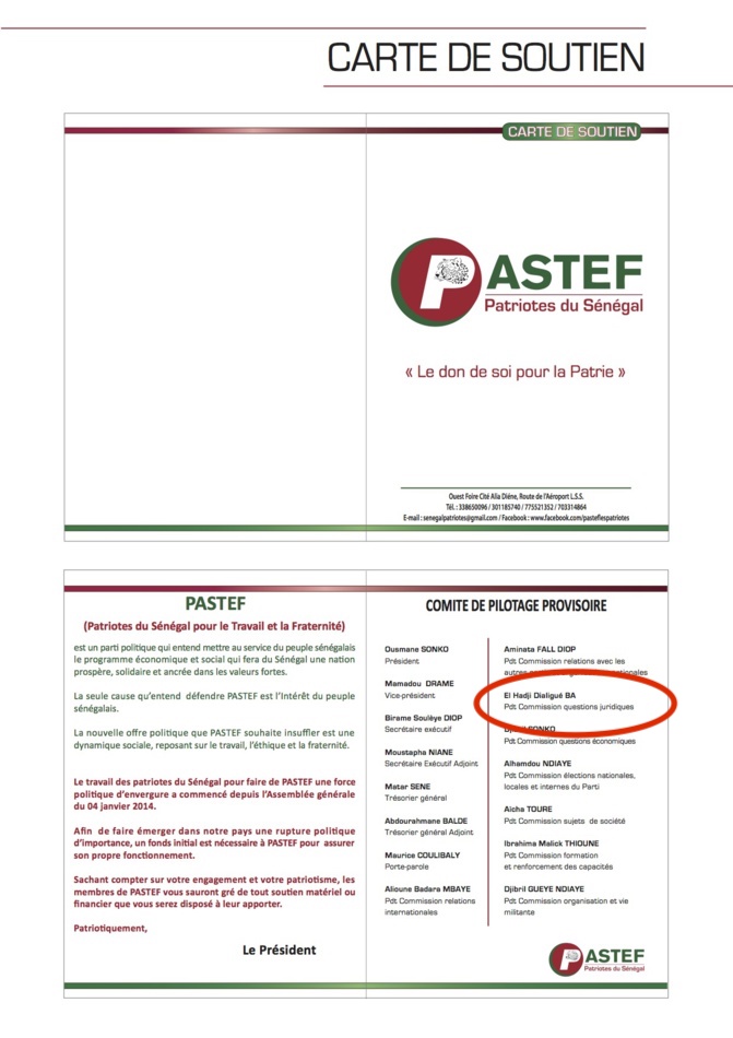 Un proche de Ousmane Sonko va désormais travailler avec Macky Sall Un proche de Ousmane Sonko va désormais travailler avec Macky Sall